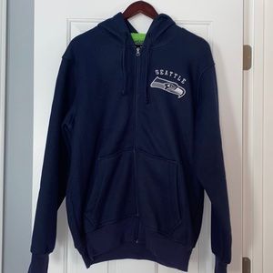 Seattle Seahawks thick zip-up jacket